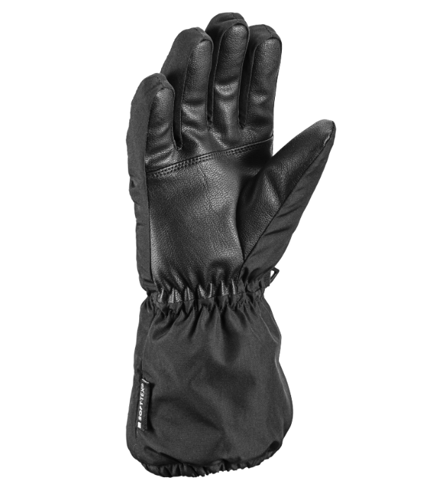 Lyžiarske rukavice LEKI Nevio Junior, black